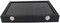 15-Grid Jewelry Organizer/Storage/Display Case with Acrylic Lid, Black Velvet